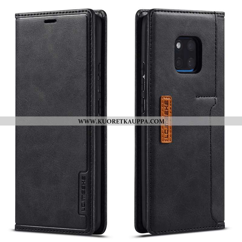Kuori Huawei Mate 20 Pro, Kuoret Huawei Mate 20 Pro, Kotelo Huawei Mate 20 Pro Nahkakuori Kortti All