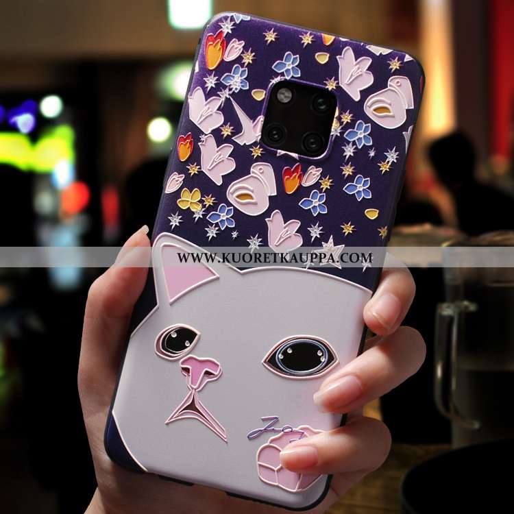 Kuori Huawei Mate 20 Pro, Kuoret Huawei Mate 20 Pro, Kotelo Huawei Mate 20 Pro Suojaus Pesty Suede P