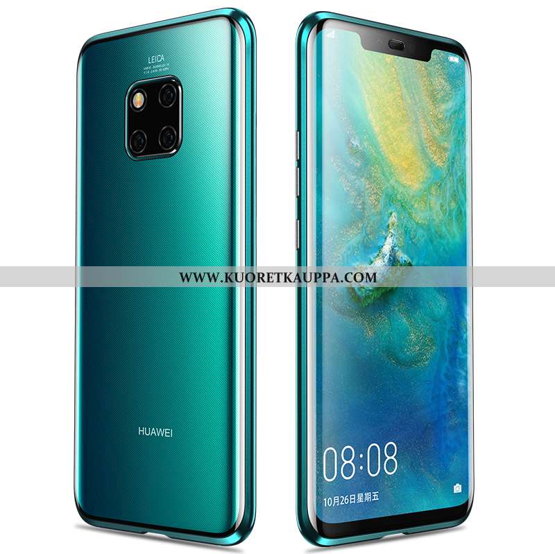 Kuori Huawei Mate 20 Pro, Kuoret Huawei Mate 20 Pro, Kotelo Huawei Mate 20 Pro Suuntaus Metalli Vihr