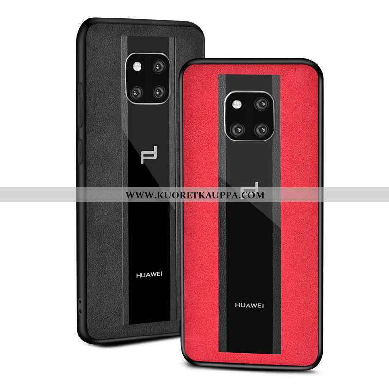 Kuori Huawei Mate 20 Rs, Kuoret Huawei Mate 20 Rs, Kotelo Huawei Mate 20 Rs Lasi Turkki Mokkanahkaa 