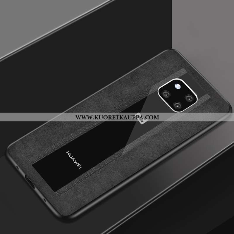 Kuori Huawei Mate 20 Rs, Kuoret Huawei Mate 20 Rs, Kotelo Huawei Mate 20 Rs Lasi Turkki Mokkanahkaa 