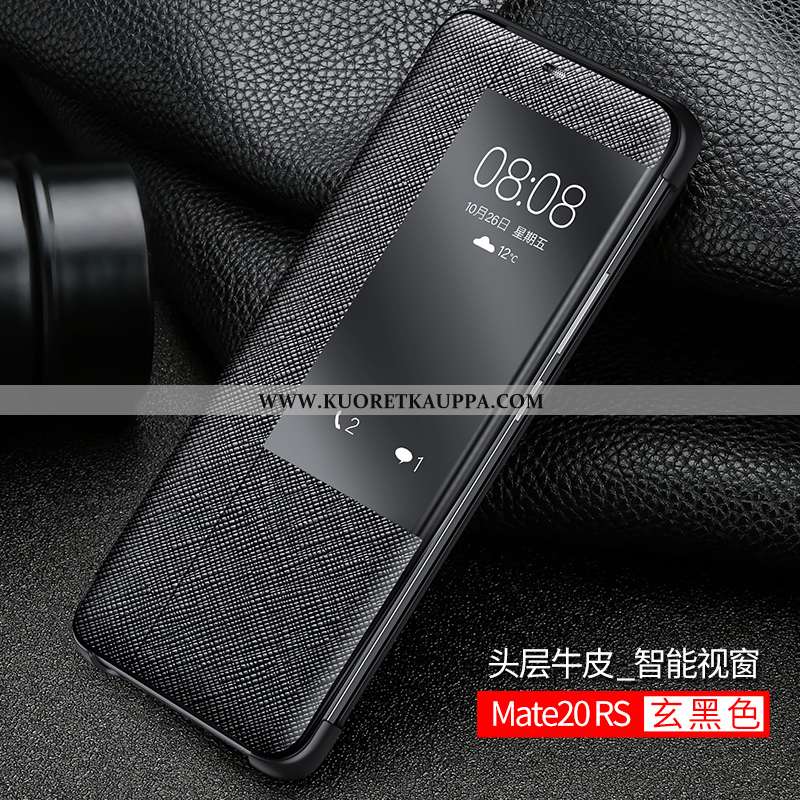 Kuori Huawei Mate 20 Rs, Kuoret Huawei Mate 20 Rs, Kotelo Huawei Mate 20 Rs Luova Aito Nahka Puhelim