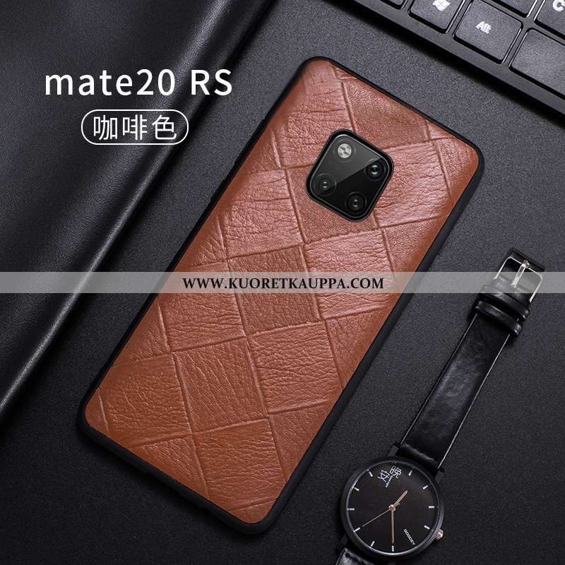 Kuori Huawei Mate 20 Rs, Kuoret Huawei Mate 20 Rs, Kotelo Huawei Mate 20 Rs Nahka Suuntaus Pehmeä Ne