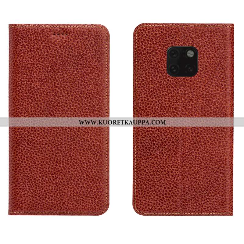 Kuori Huawei Mate 20 Rs, Kuoret Huawei Mate 20 Rs, Kotelo Huawei Mate 20 Rs Nahkakuori Aito Nahka Mu