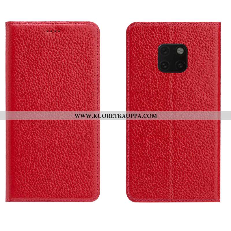 Kuori Huawei Mate 20 Rs, Kuoret Huawei Mate 20 Rs, Kotelo Huawei Mate 20 Rs Nahkakuori Aito Nahka Mu