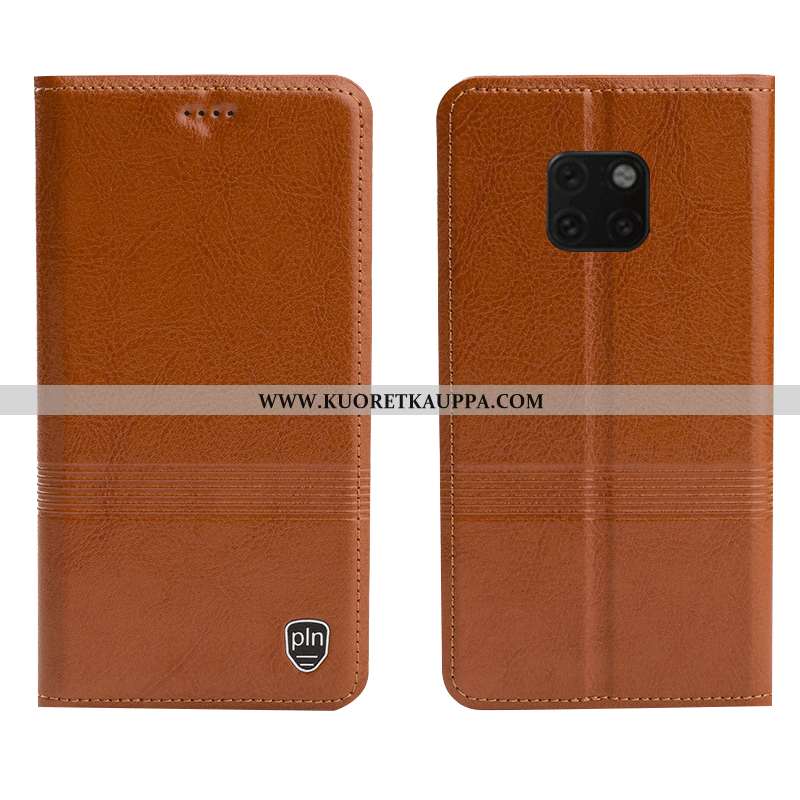 Kuori Huawei Mate 20 Rs, Kuoret Huawei Mate 20 Rs, Kotelo Huawei Mate 20 Rs Nahkakuori Aito Nahka Pu