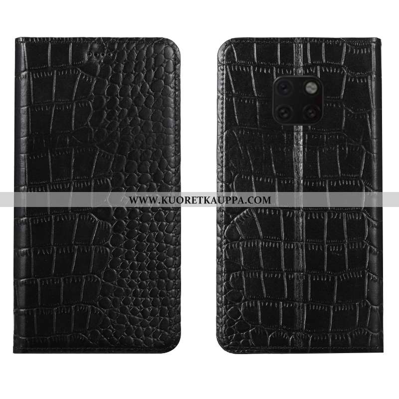 Kuori Huawei Mate 20 Rs, Kuoret Huawei Mate 20 Rs, Kotelo Huawei Mate 20 Rs Suojaus Nahkakuori Kukka