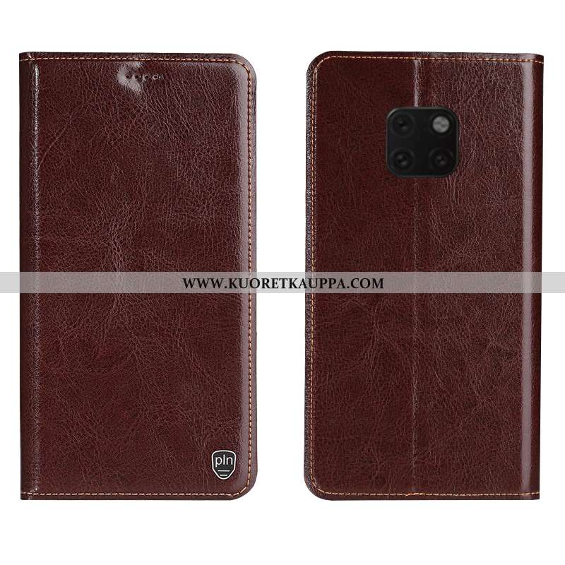 Kuori Huawei Mate 20 Rs, Kuoret Huawei Mate 20 Rs, Kotelo Huawei Mate 20 Rs Suojaus Nahkakuori Kukka