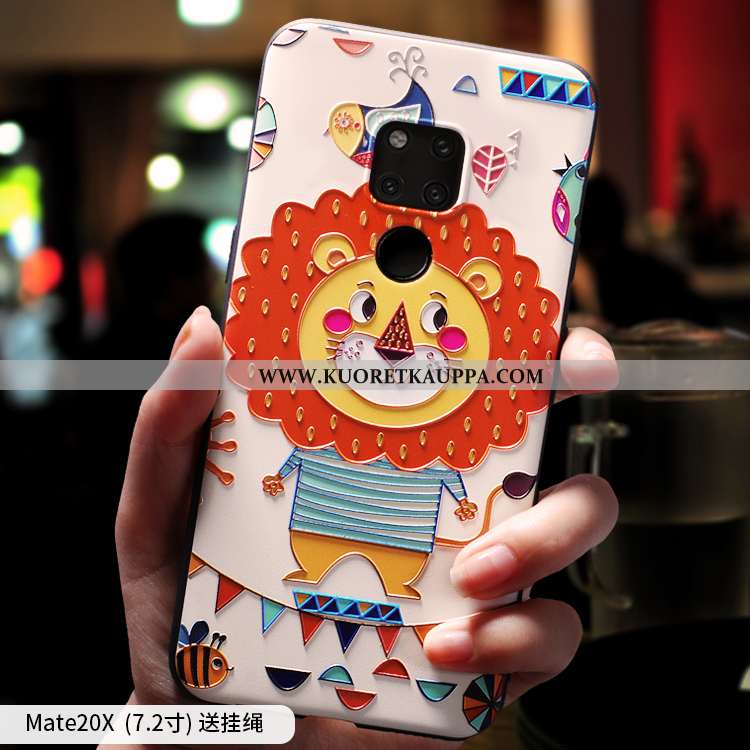 Kuori Huawei Mate 20 X, Kuoret Huawei Mate 20 X, Kotelo Huawei Mate 20 X Silikoni All Inclusive Puhe