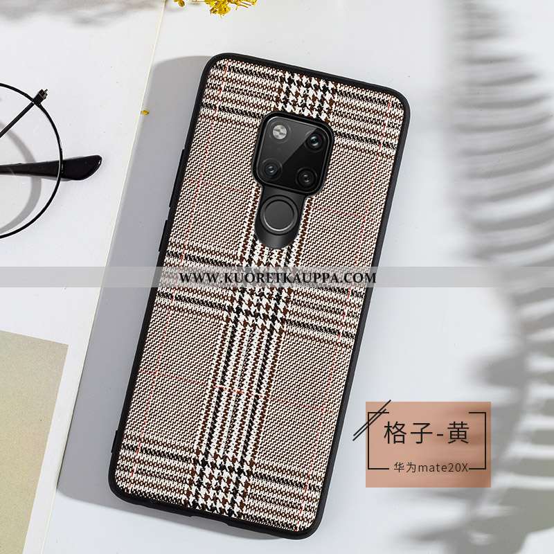 Kuori Huawei Mate 20 X, Kuoret Huawei Mate 20 X, Kotelo Huawei Mate 20 X Ultra Pehmeä Neste Lehmä Pu