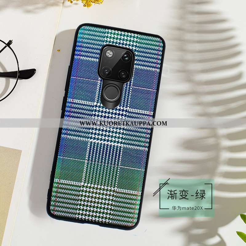 Kuori Huawei Mate 20 X, Kuoret Huawei Mate 20 X, Kotelo Huawei Mate 20 X Ultra Pehmeä Neste Lehmä Pu
