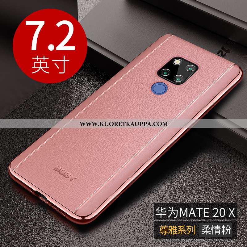 Kuori Huawei Mate 20 X, Kuoret Huawei Mate 20 X, Kotelo Huawei Mate 20 X Ultra Pehmeä Neste Murtumat