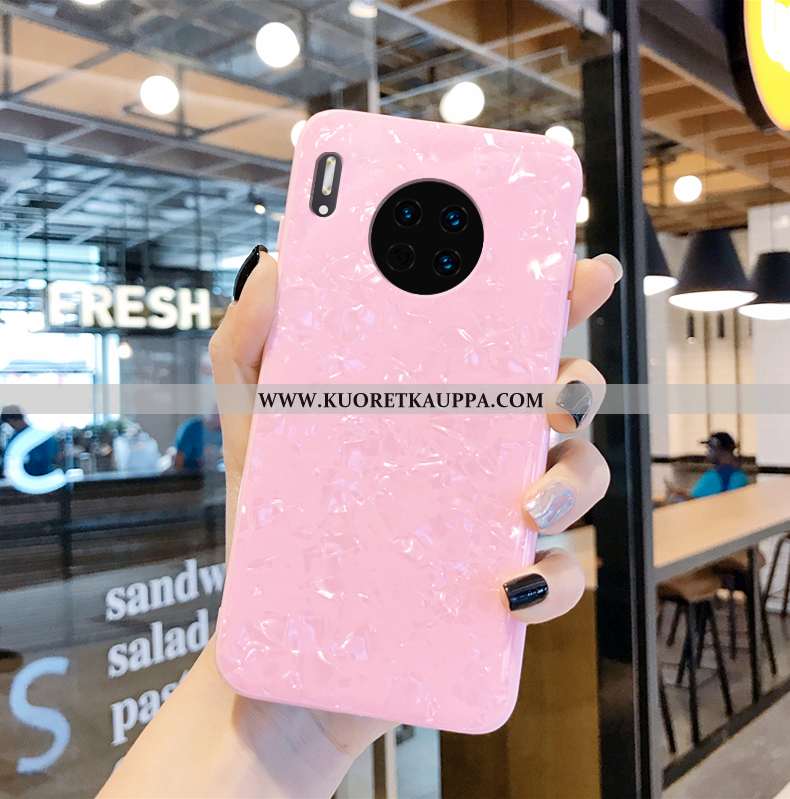 Kuori Huawei Mate 30, Kuoret Huawei Mate 30, Kotelo Huawei Mate 30 Ihana Kukkakuvio Jauhe Valkoinen 