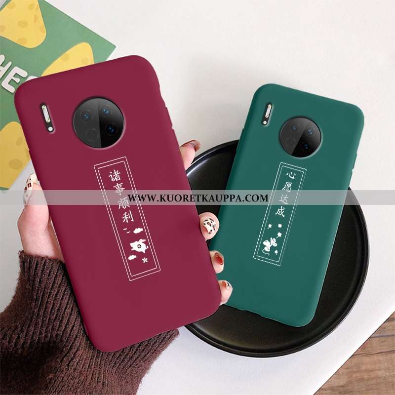 Kuori Huawei Mate 30, Kuoret Huawei Mate 30, Kotelo Huawei Mate 30 Luova Suuntaus Pesty Suede Tila P