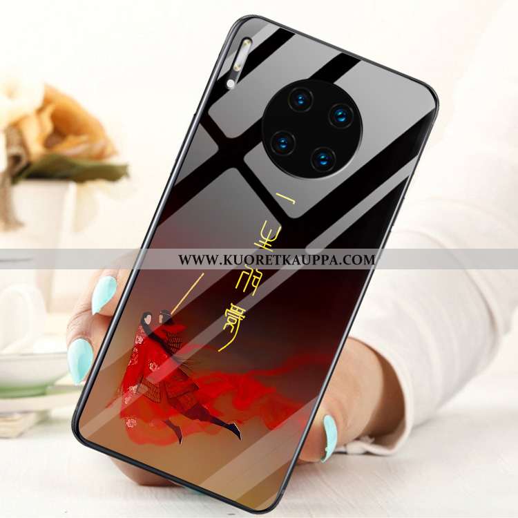 Kuori Huawei Mate 30, Kuoret Huawei Mate 30, Kotelo Huawei Mate 30 Näytönsuojus Suuntaus Karkaisu Su