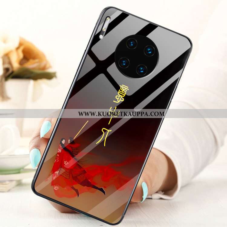 Kuori Huawei Mate 30, Kuoret Huawei Mate 30, Kotelo Huawei Mate 30 Näytönsuojus Suuntaus Karkaisu Su