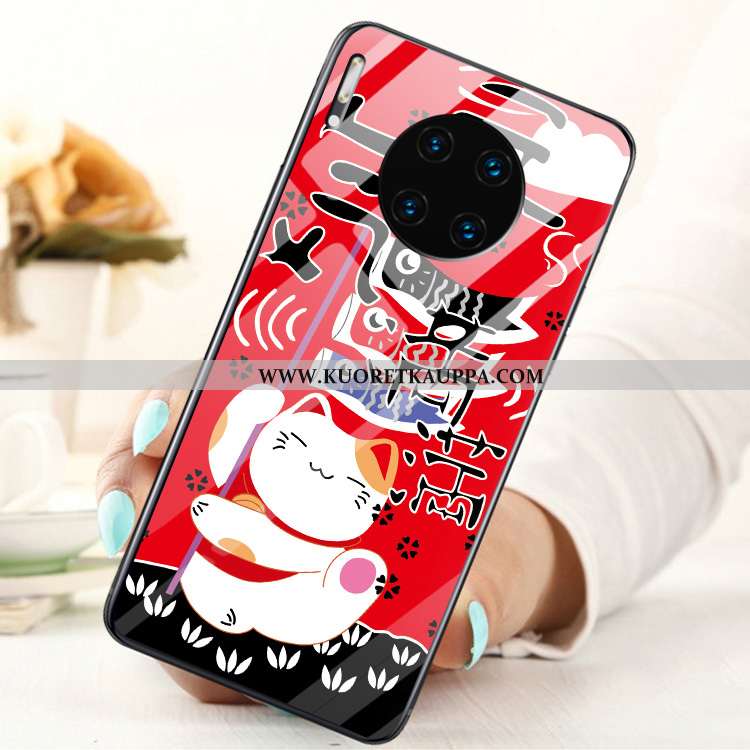 Kuori Huawei Mate 30, Kuoret Huawei Mate 30, Kotelo Huawei Mate 30 Näytönsuojus Suuntaus Karkaisu Su