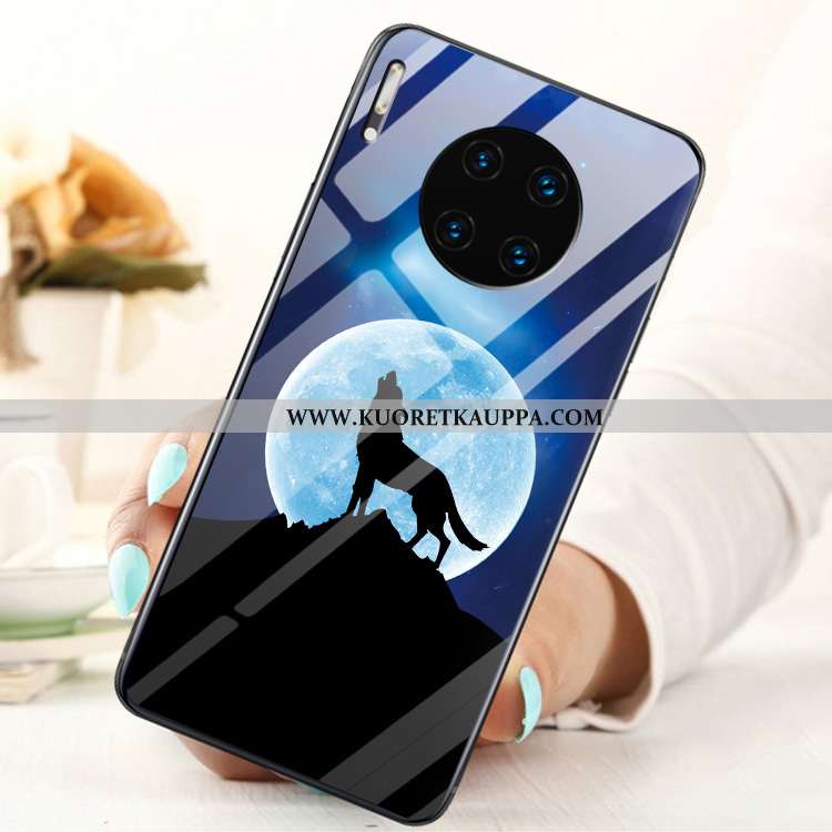 Kuori Huawei Mate 30, Kuoret Huawei Mate 30, Kotelo Huawei Mate 30 Näytönsuojus Suuntaus Karkaisu Su