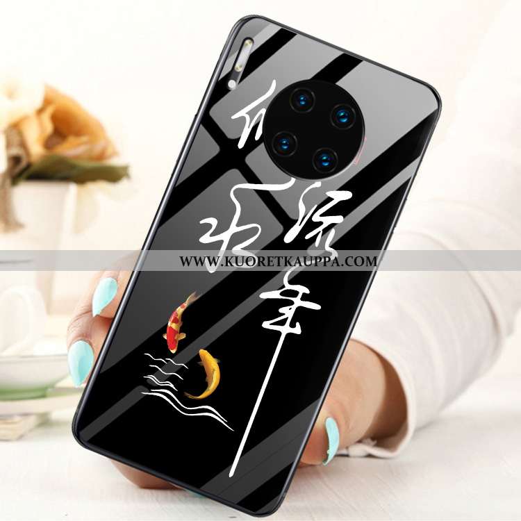 Kuori Huawei Mate 30, Kuoret Huawei Mate 30, Kotelo Huawei Mate 30 Näytönsuojus Suuntaus Karkaisu Su