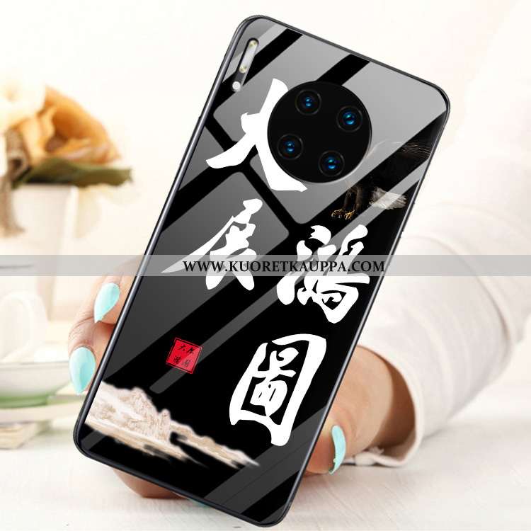 Kuori Huawei Mate 30, Kuoret Huawei Mate 30, Kotelo Huawei Mate 30 Näytönsuojus Suuntaus Karkaisu Su