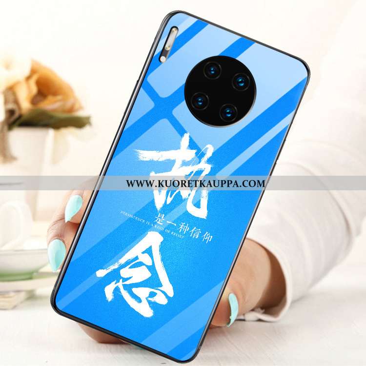 Kuori Huawei Mate 30, Kuoret Huawei Mate 30, Kotelo Huawei Mate 30 Näytönsuojus Suuntaus Karkaisu Su