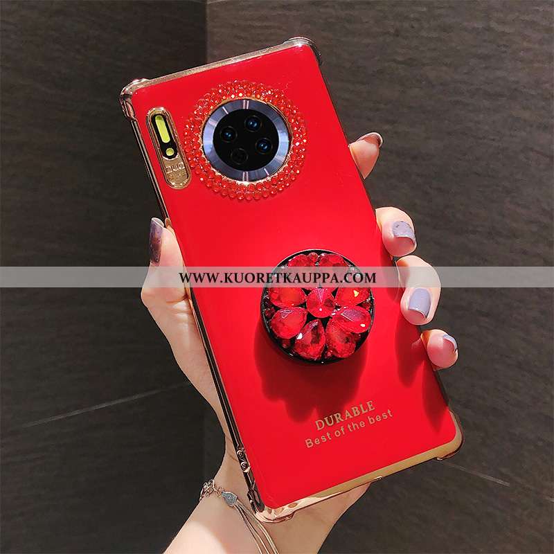 Kuori Huawei Mate 30, Kuoret Huawei Mate 30, Kotelo Huawei Mate 30 Pehmeä Neste Silikoni Valkoinen L