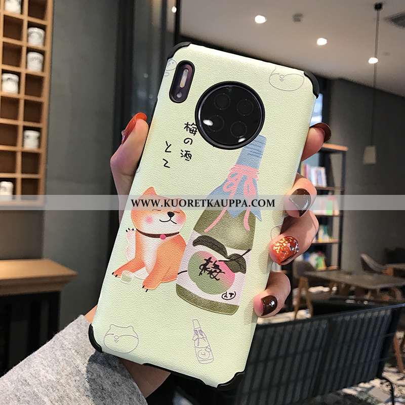 Kuori Huawei Mate 30, Kuoret Huawei Mate 30, Kotelo Huawei Mate 30 Silikoni Suojaus Murtumaton Kukka