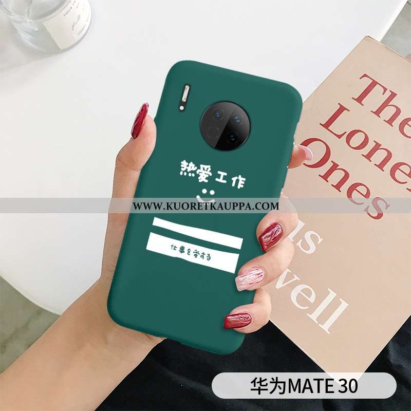 Kuori Huawei Mate 30, Kuoret Huawei Mate 30, Kotelo Huawei Mate 30 Silikoni Suojaus Net Red Punainen