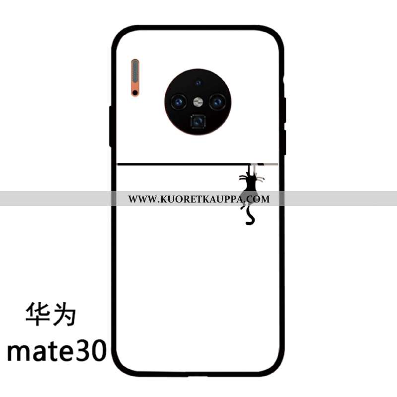 Kuori Huawei Mate 30, Kuoret Huawei Mate 30, Kotelo Huawei Mate 30 Silikoni Suojaus Net Red Yksinker