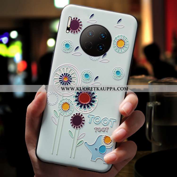 Kuori Huawei Mate 30, Kuoret Huawei Mate 30, Kotelo Huawei Mate 30 Suojaus Pesty Suede Suuntaus Sili