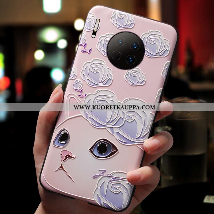 Kuori Huawei Mate 30, Kuoret Huawei Mate 30, Kotelo Huawei Mate 30 Suojaus Pesty Suede Suuntaus Sili