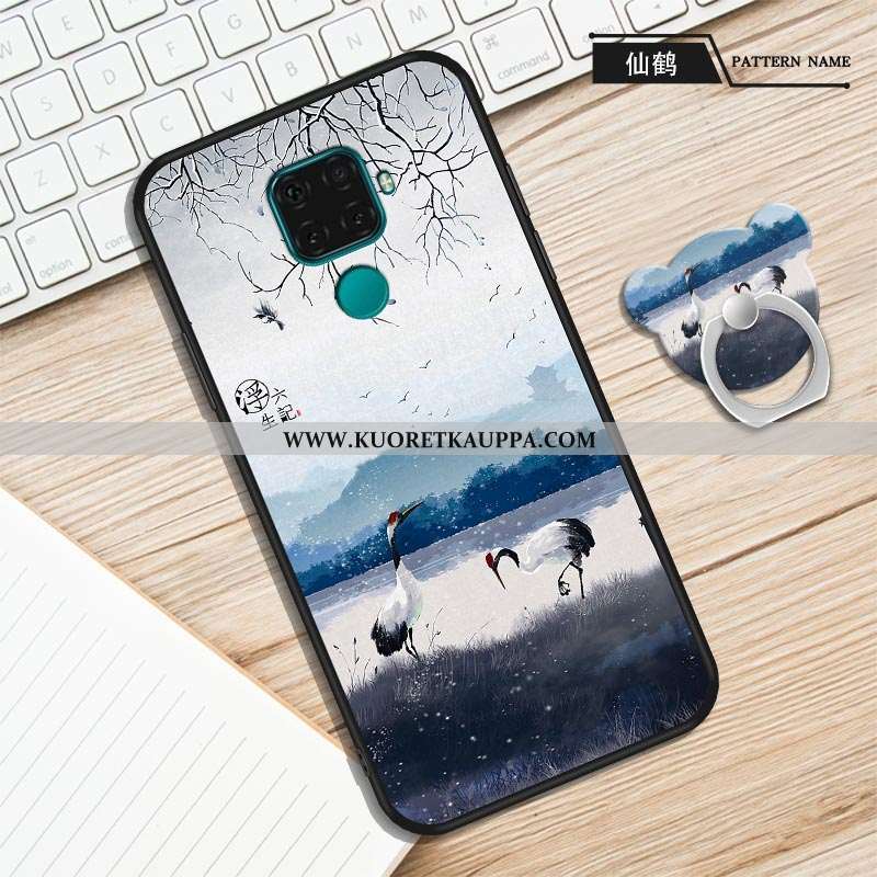 Kuori Huawei Mate 30 Lite, Kuoret Huawei Mate 30 Lite, Kotelo Huawei Mate 30 Lite Pesty Suede Sarjak