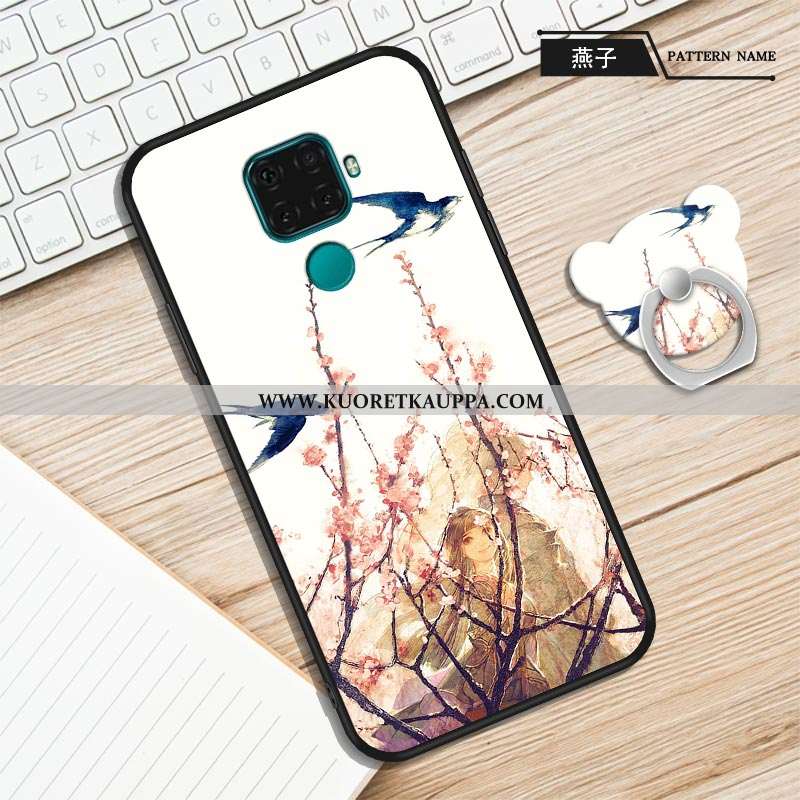 Kuori Huawei Mate 30 Lite, Kuoret Huawei Mate 30 Lite, Kotelo Huawei Mate 30 Lite Pesty Suede Sarjak