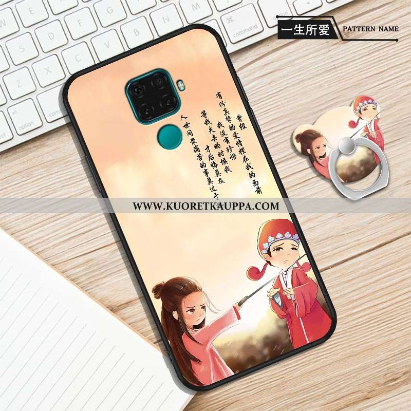 Kuori Huawei Mate 30 Lite, Kuoret Huawei Mate 30 Lite, Kotelo Huawei Mate 30 Lite Pesty Suede Sarjak