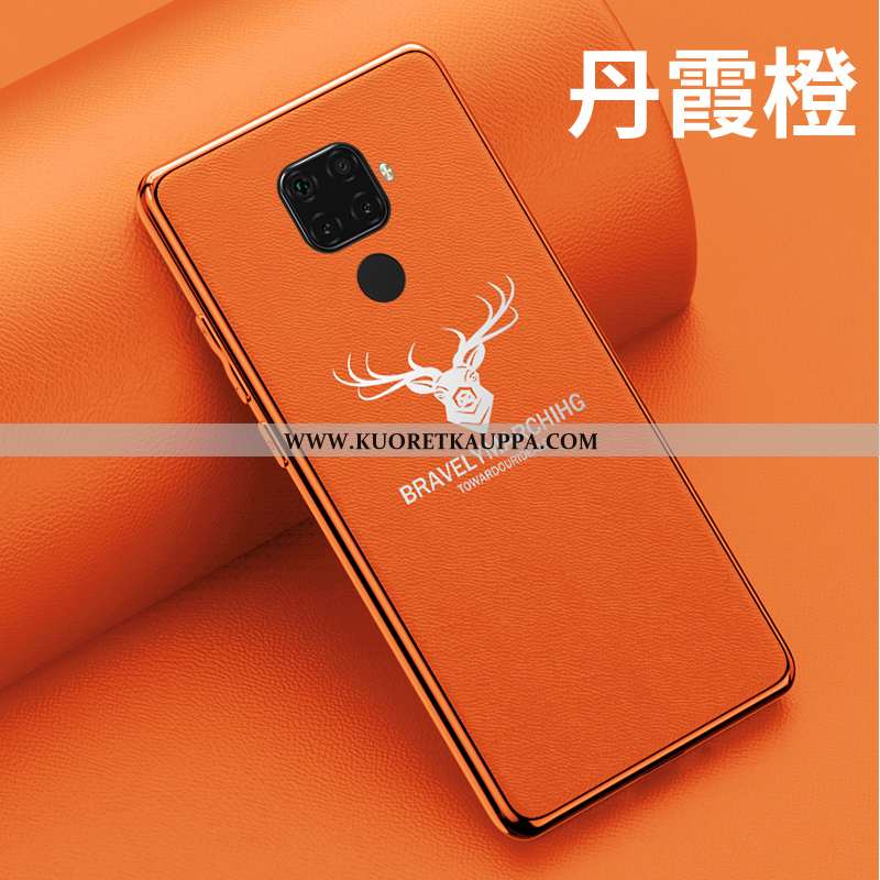 Kuori Huawei Mate 30 Lite, Kuoret Huawei Mate 30 Lite, Kotelo Huawei Mate 30 Lite Tila Nahka Puhelim