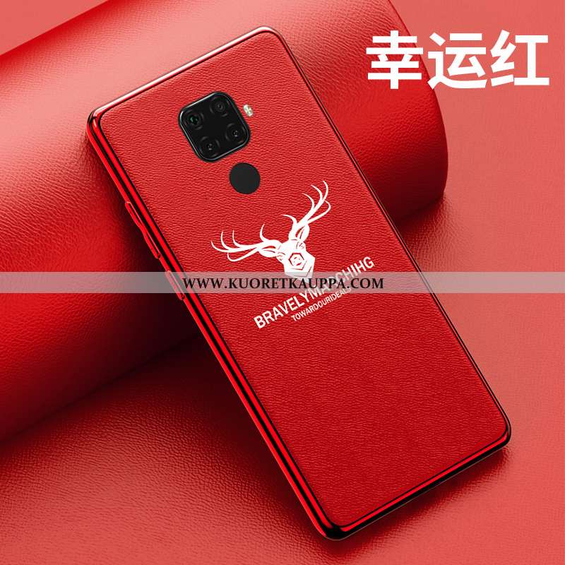 Kuori Huawei Mate 30 Lite, Kuoret Huawei Mate 30 Lite, Kotelo Huawei Mate 30 Lite Tila Nahka Puhelim