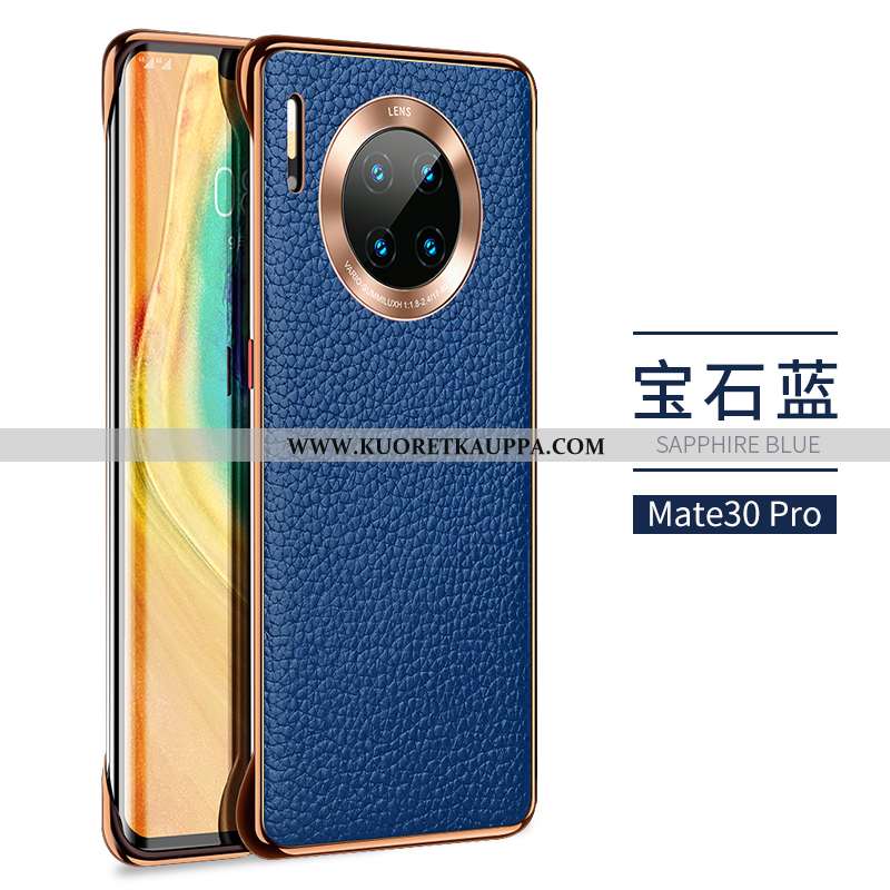Kuori Huawei Mate 30 Pro, Kuoret Huawei Mate 30 Pro, Kotelo Huawei Mate 30 Pro Kukkakuvio Valo Musta