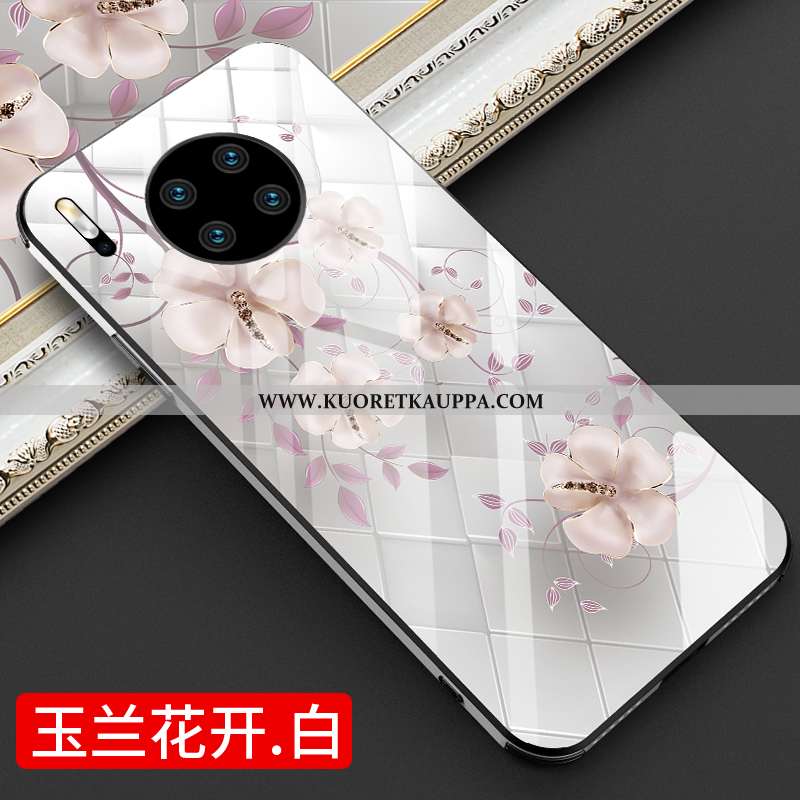 Kuori Huawei Mate 30 Pro, Kuoret Huawei Mate 30 Pro, Kotelo Huawei Mate 30 Pro Kukkia Suuntaus Puhel