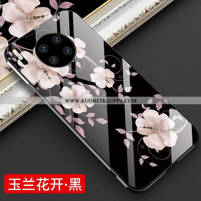 Kuori Huawei Mate 30 Pro, Kuoret Huawei Mate 30 Pro, Kotelo Huawei Mate 30 Pro Kukkia Suuntaus Puhel