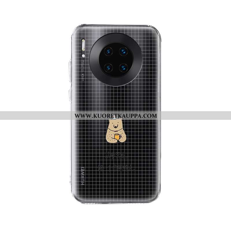 Kuori Huawei Mate 30 Pro, Kuoret Huawei Mate 30 Pro, Kotelo Huawei Mate 30 Pro Luova Silikoni Läpinä