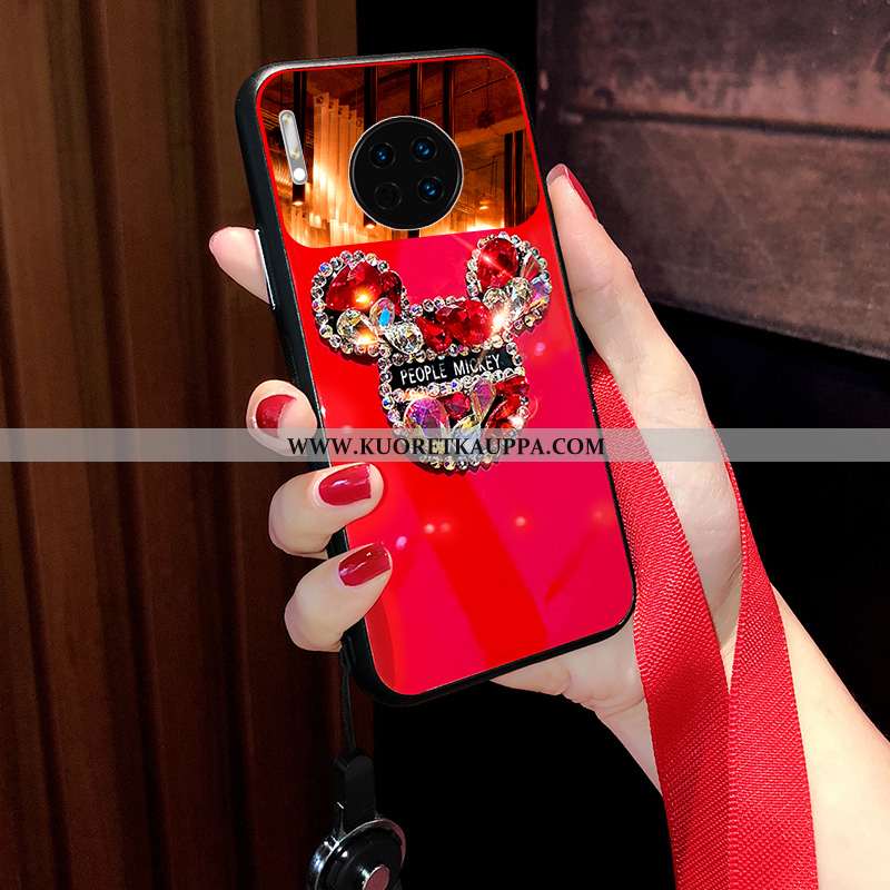 Kuori Huawei Mate 30 Pro, Kuoret Huawei Mate 30 Pro, Kotelo Huawei Mate 30 Pro Sarjakuva Ihana Vihre