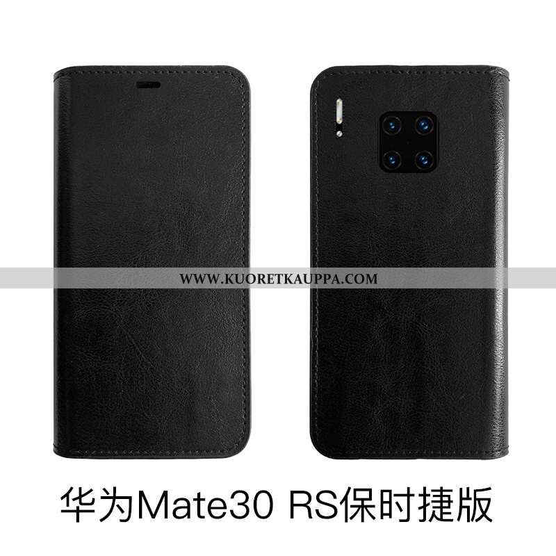 Kuori Huawei Mate 30 Rs, Kuoret Huawei Mate 30 Rs, Kotelo Huawei Mate 30 Rs Aito Nahka Nahka Suojaus