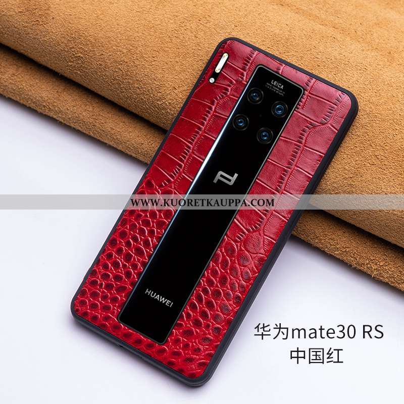 Kuori Huawei Mate 30 Rs, Kuoret Huawei Mate 30 Rs, Kotelo Huawei Mate 30 Rs Aito Nahka Nahka Viini P