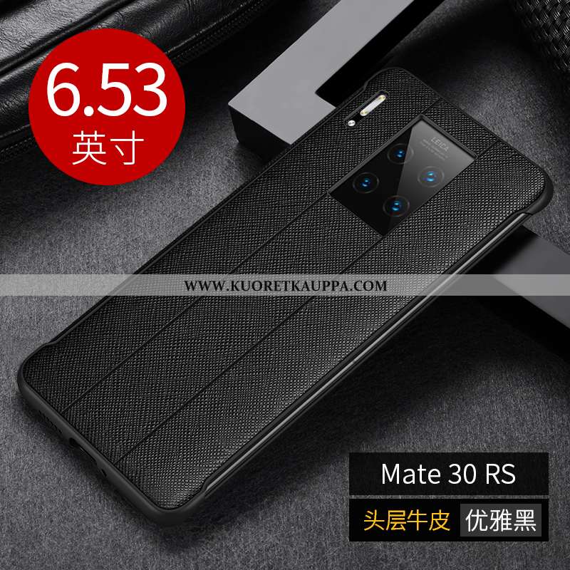 Kuori Huawei Mate 30 Rs, Kuoret Huawei Mate 30 Rs, Kotelo Huawei Mate 30 Rs Luova Aito Nahka Ylellis