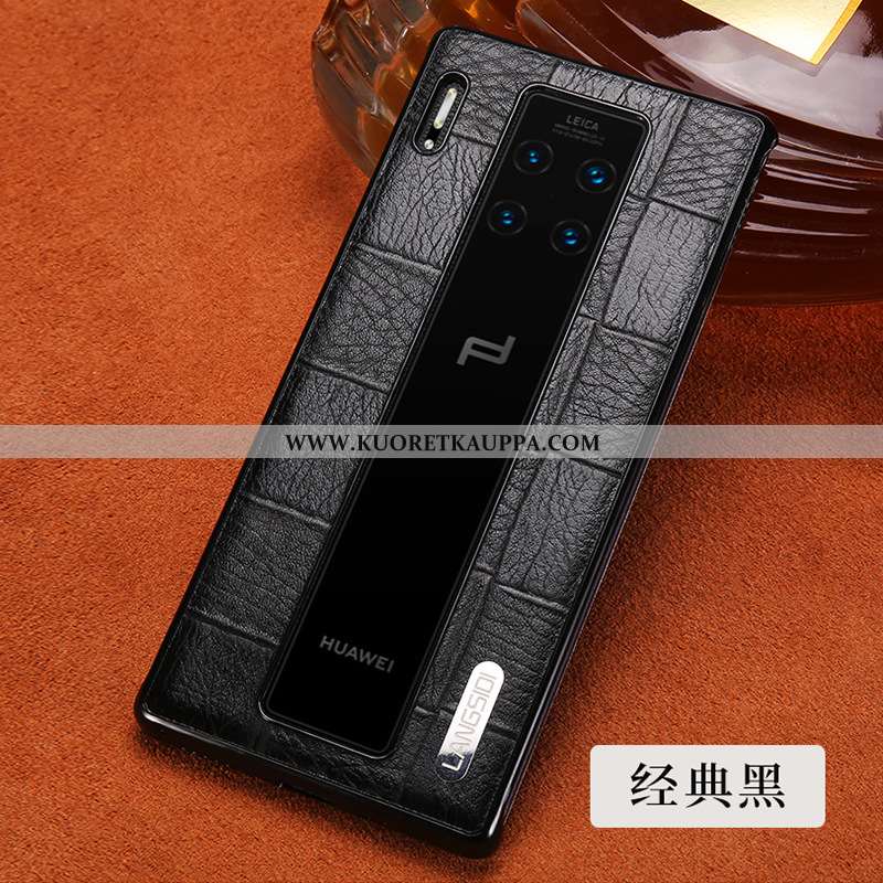 Kuori Huawei Mate 30 Rs, Kuoret Huawei Mate 30 Rs, Kotelo Huawei Mate 30 Rs Nahkakuori Luova Liiketo
