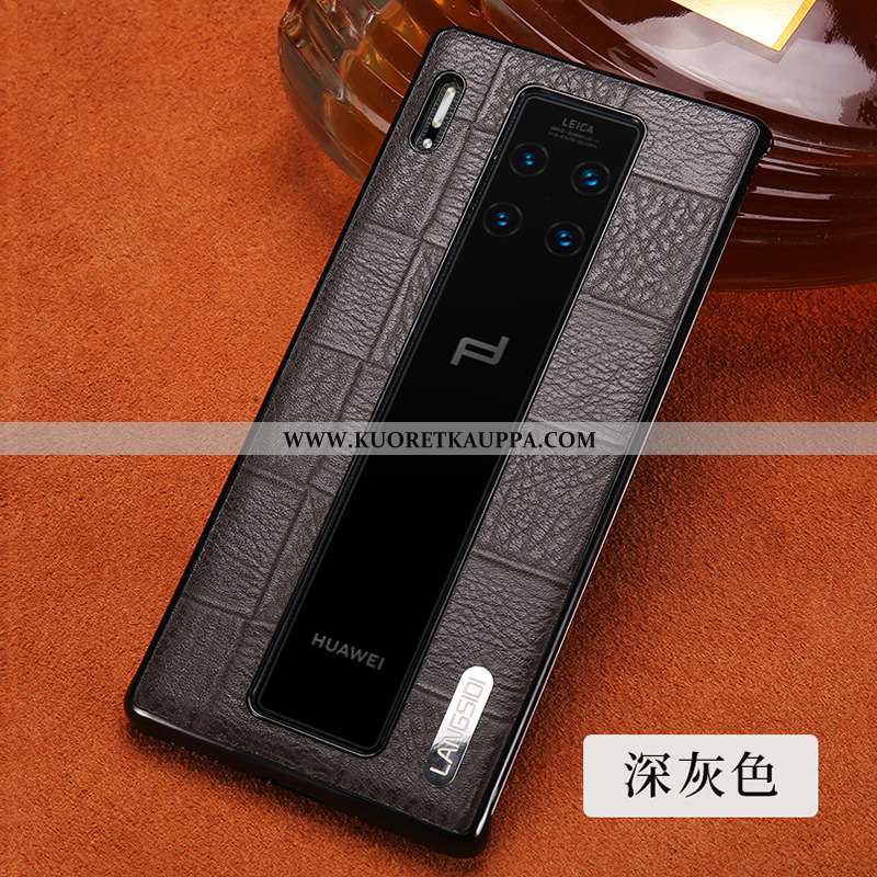 Kuori Huawei Mate 30 Rs, Kuoret Huawei Mate 30 Rs, Kotelo Huawei Mate 30 Rs Nahkakuori Luova Liiketo