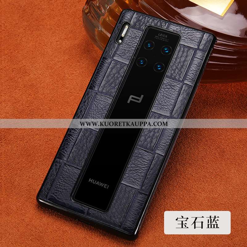 Kuori Huawei Mate 30 Rs, Kuoret Huawei Mate 30 Rs, Kotelo Huawei Mate 30 Rs Nahkakuori Luova Liiketo