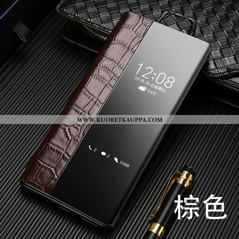 Kuori Huawei Mate 30 Rs, Kuoret Huawei Mate 30 Rs, Kotelo Huawei Mate 30 Rs Suojaus Aito Nahka All I