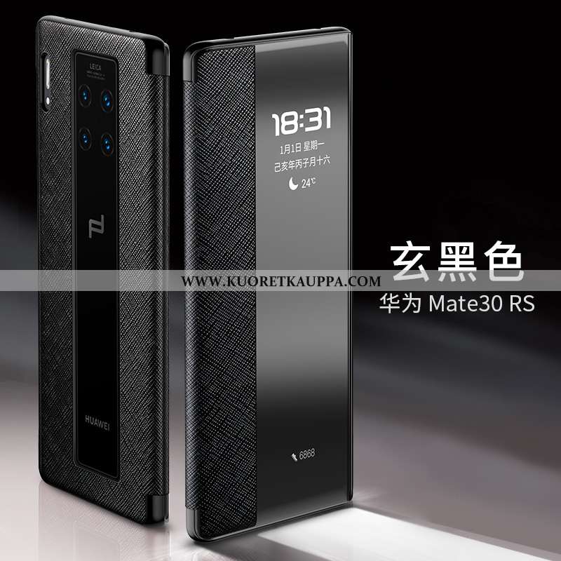Kuori Huawei Mate 30 Rs, Kuoret Huawei Mate 30 Rs, Kotelo Huawei Mate 30 Rs Suojaus Nahkakuori Simpu