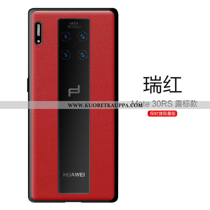 Kuori Huawei Mate 30 Rs, Kuoret Huawei Mate 30 Rs, Kotelo Huawei Mate 30 Rs Suojaus Nahkakuori Uusi 